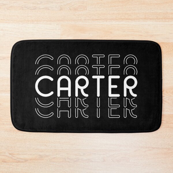 Item preview, Name Carter in Black and White Style designed and sold by Time-is-Money.
