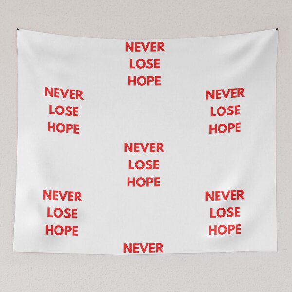 Item preview, Never Lose Hope - Red designed and sold by ryanwfraser.