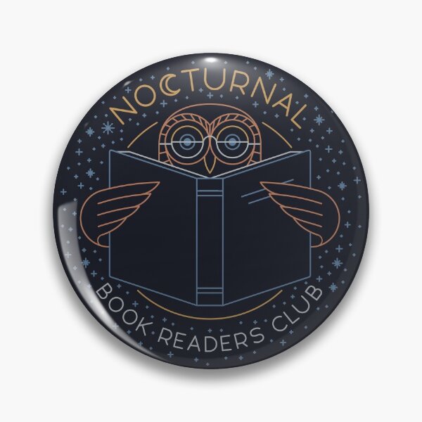 Item preview, Nocturnal Book Readers Club designed and sold by thepapercrane.