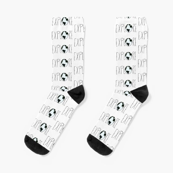 Explore the Globe Socks