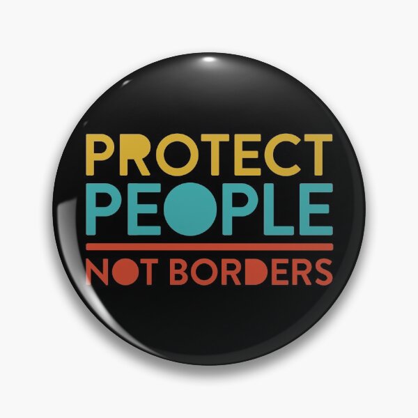Item preview, Protect People Not Borders  designed and sold by AugustDesign.