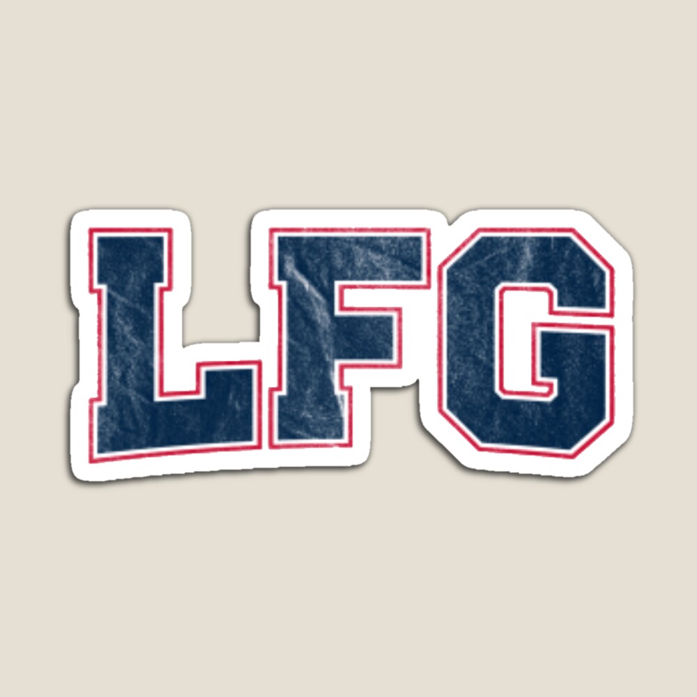 Tom Brady lfg Sticker 