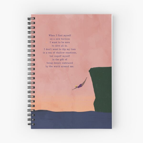 Item preview, When On a New Horizon designed and sold by Kristen Glanzmann.