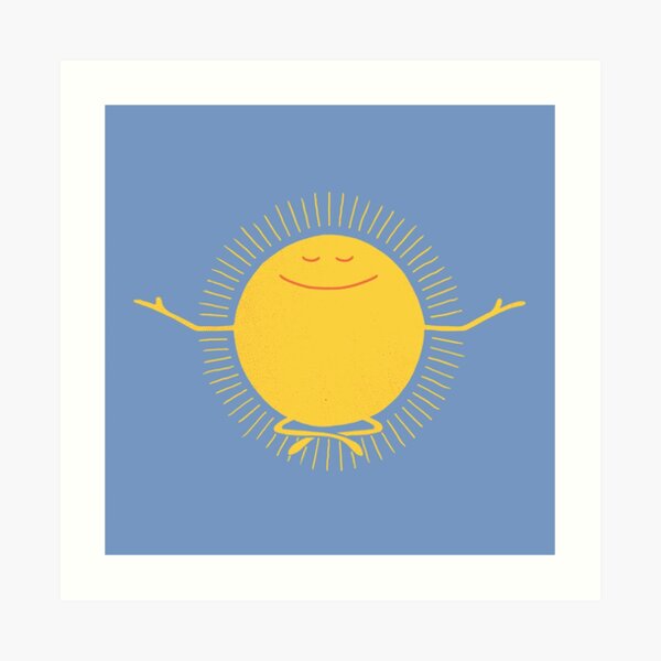 Sun Worshipper Art Print
