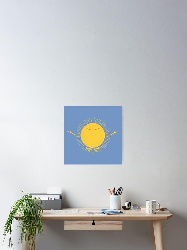 Thumbnail 2 of 3, Poster, Sun Worshipper designed and sold by thepapercrane.