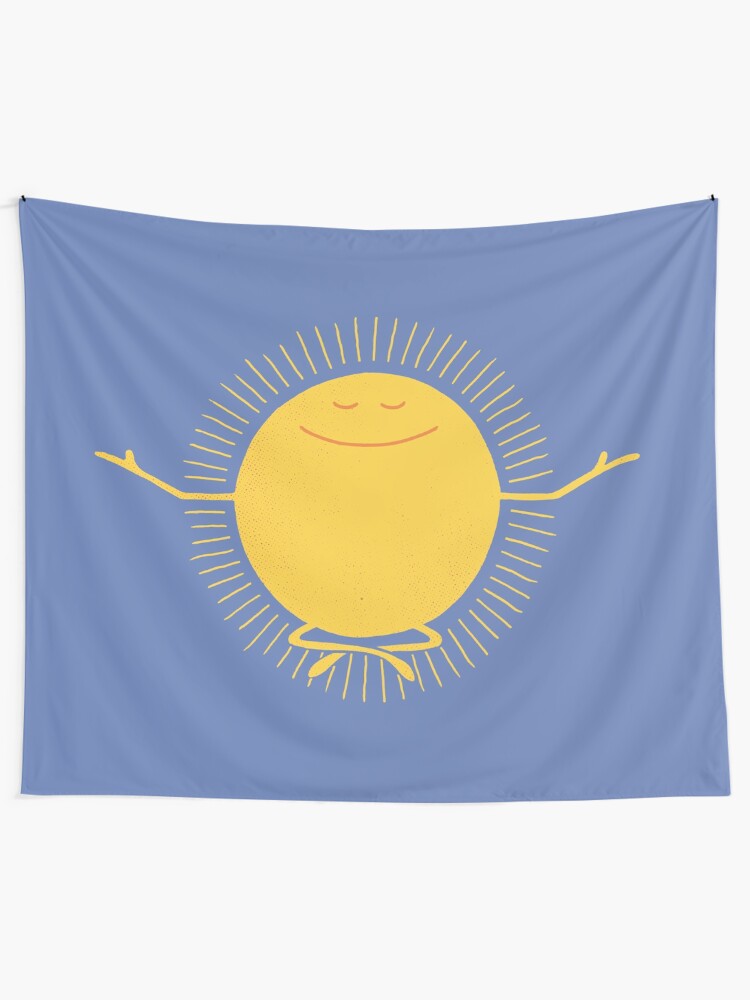 Alternate view of Sun Worshipper Tapestry