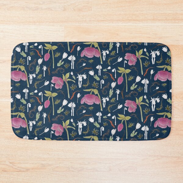 Item preview, Salamanders and Flowers (Green)  designed and sold by JoandCoArt.