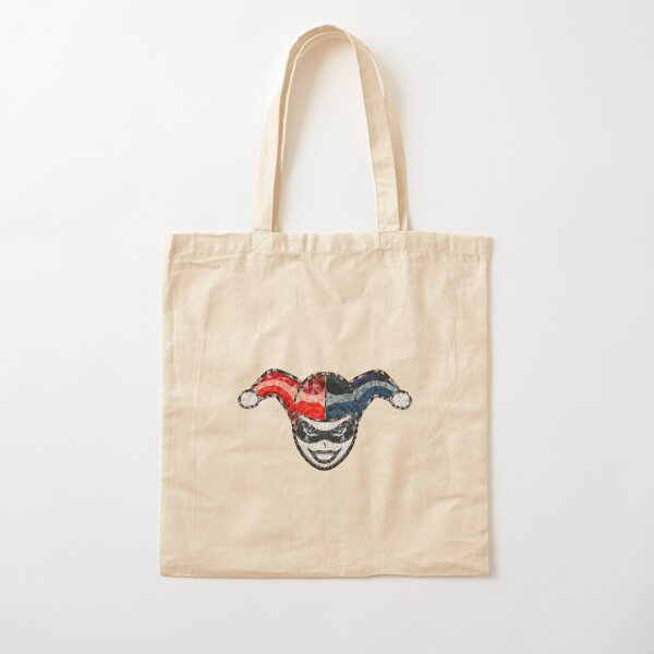 Crazy Clown Cotton Tote Bag