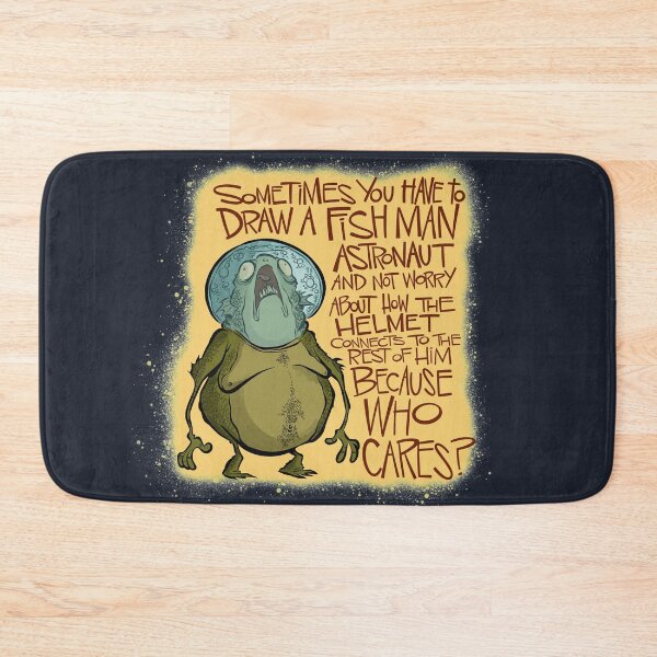 Item preview, Fish Man Astronaut designed and sold by westinchurch.