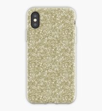 Gold Glitter iPhone Case