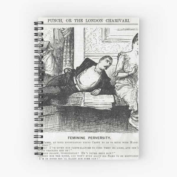 Item preview, Reverse Psychology Punch Cartoon 1888 designed and sold by artfromthepast.