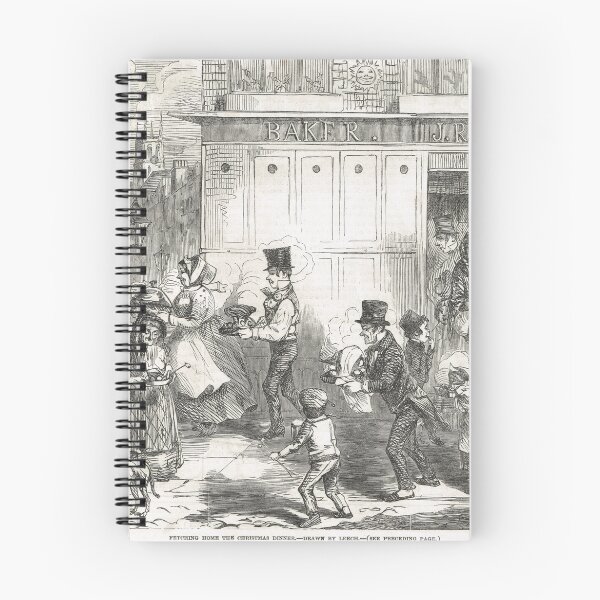 Item preview, Fetching home the Christmas Dinner 1848 designed and sold by artfromthepast.