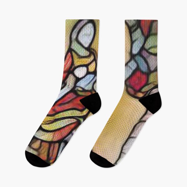Item preview, Stained Glass Fashion, TeresaTown at Redbubble 2020 designed and sold by Mark Stansberry.