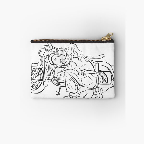 Item preview, GIrl fixing her bike designed and sold by Wieskunde.