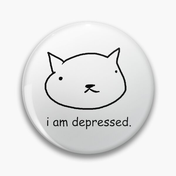 Item preview, i am depressed designed and sold by Marielena Vincenza.