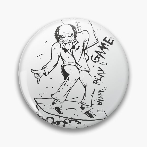 Item preview, kitesurfing, Saw movie, helloween edition designed and sold by Nick Shevchenko.