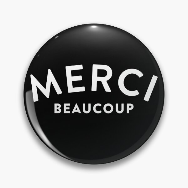 Item preview, Cita francesa de Merci Beaucoup designed and sold by AugustDesign.