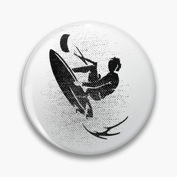 Item preview, Kiteboarding with surf board designed and sold by Nick Shevchenko.