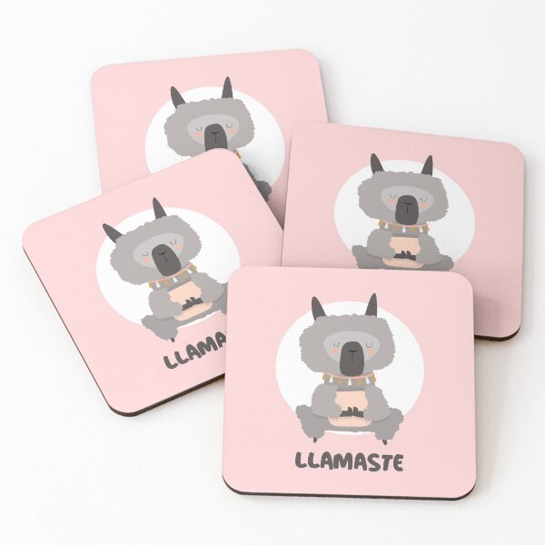 Item preview, LLamaste yoga llama designed and sold by Branjos.