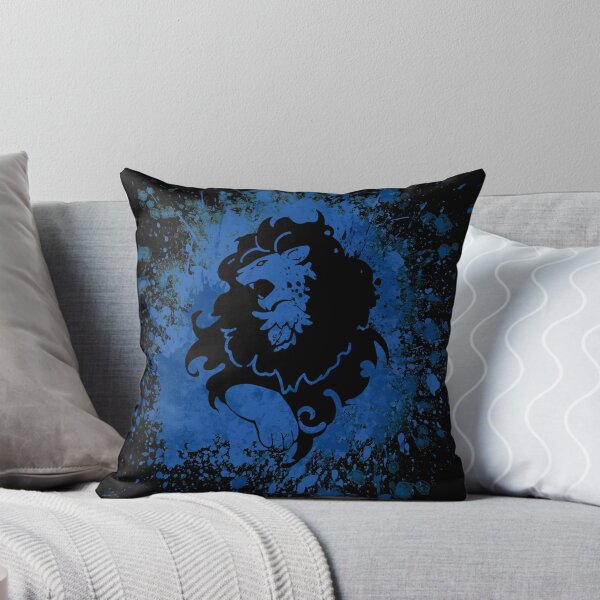 Item preview, Blue Lion Splatter designed and sold by Spadefish Art.