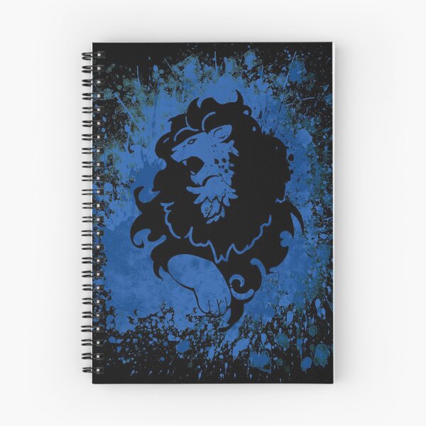 Item preview, Blue Lion Splatter designed and sold by Spadefish Art.