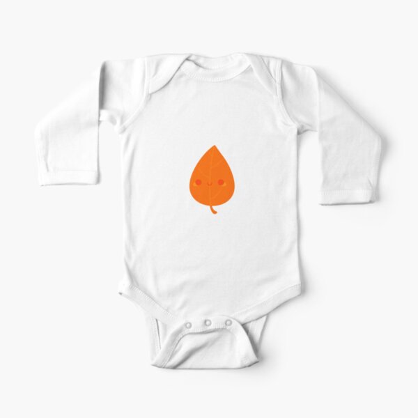 Cute autumn leaf Baby One-Piece for Sale by peppermintpopuk