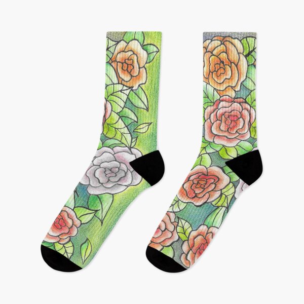 Item preview, Floral Pattern "Stylized Roses" designed and sold by CarolineLembke.