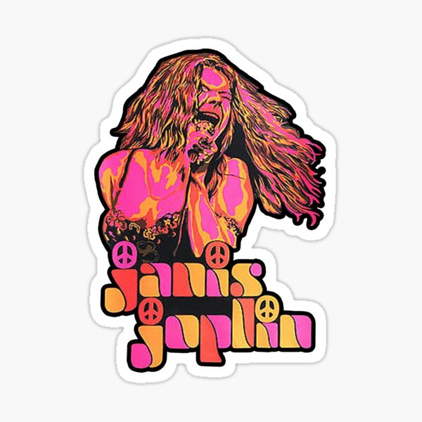 janis pop art Pegatina