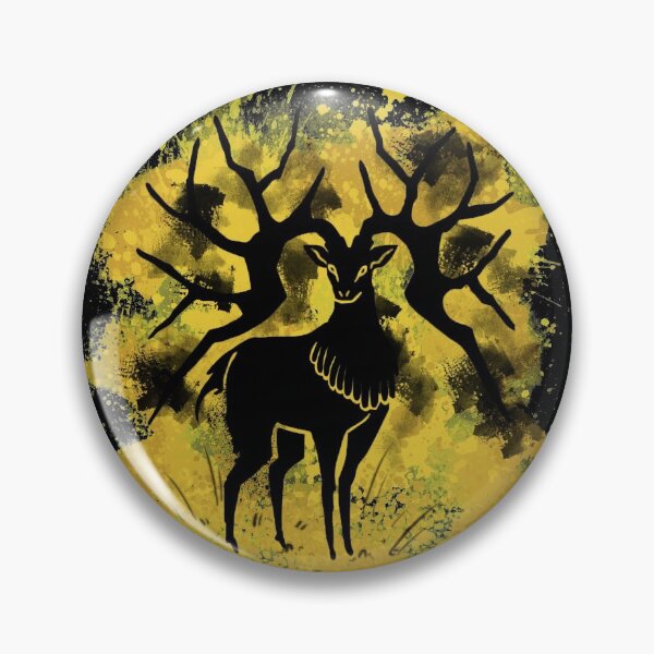 Item preview, Golden Deer Splatter designed and sold by Spadefish Art.