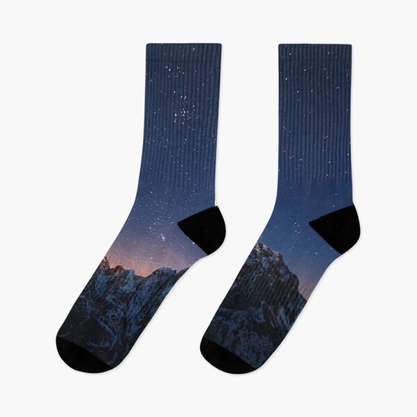 Item preview, Starry sky above mountains designed and sold by Patrik Lovrin.