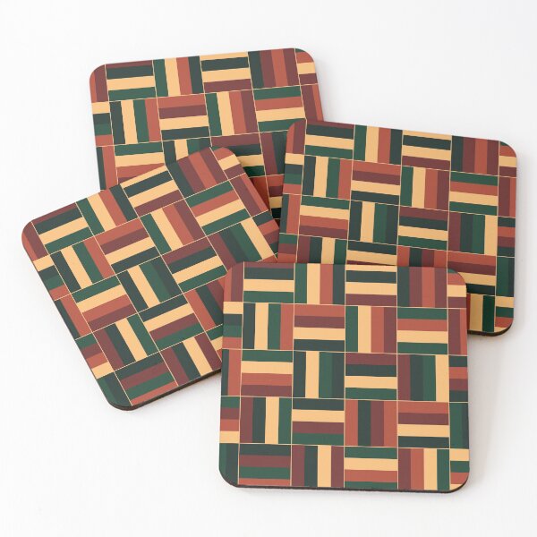 Item preview, Autumn Basketweave Pattern designed and sold by HomeLivingCo.