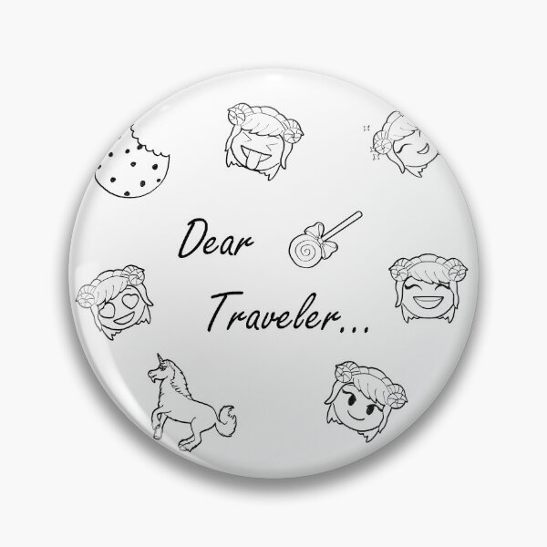 Item preview, Dear Traveler... (Uncolored version) designed and sold by emberkyrlee.