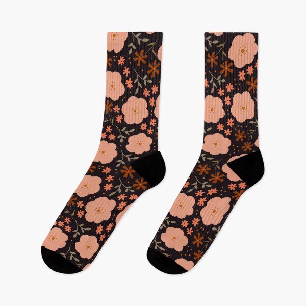 Item preview, Peachy florals designed and sold by inkblotcreative.