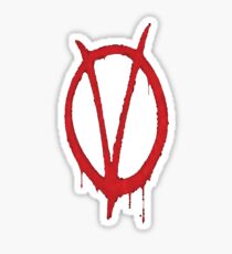 V For Vendetta Sticker