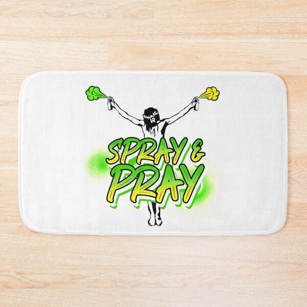 Item preview, Spray And Pray; Motif 1; designed and sold by StickerApe.