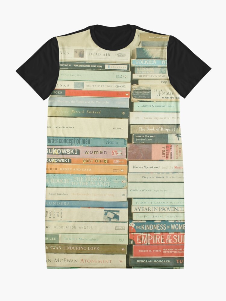 Alternate view of Bookworm Graphic T-Shirt Dress