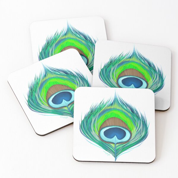 Item preview, Peacock Feather Print designed and sold by Erica Leigh.