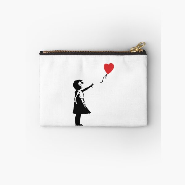 Item preview, Banksy Girl with the Red balloon - graffiti art designed and sold by MindChirp.