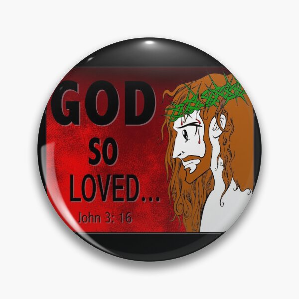 Item preview, God so Loved ... designed and sold by Frankie Doodles!.