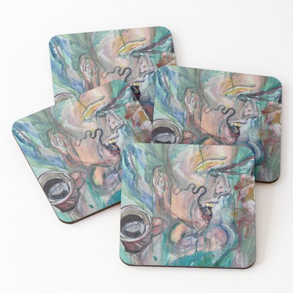 Item preview, listentomycoffee designed and sold by SJ DOBBSART.