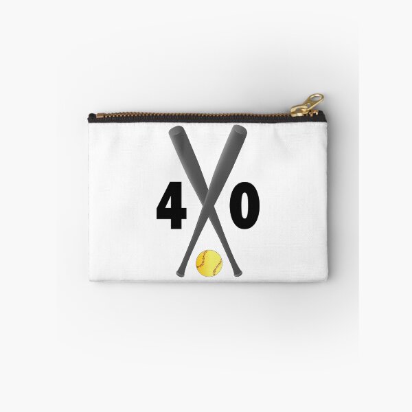 Item preview, Softball number 40 - forty with bats and ball designed and sold by AllShirts21.