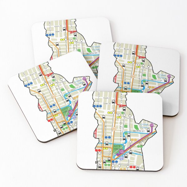 Item preview, New York City subway bus map Statue of liberty style designed and sold by hookink.