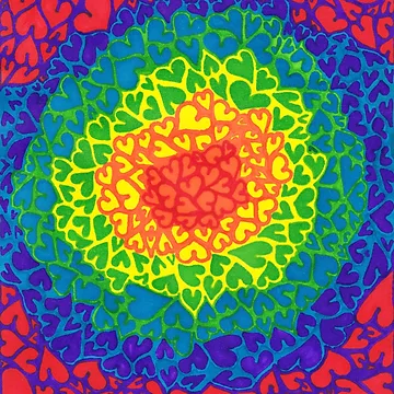 Artwork thumbnail, Pulsating Pattern by OneGayFeline