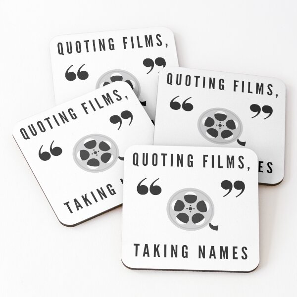 Item preview, Quoting Films, Taking Names designed and sold by JustJen02.