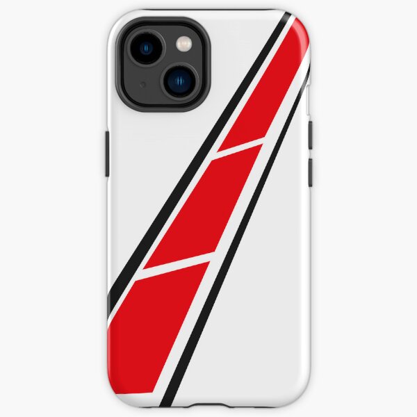 YAMAHA (Rouge sur blanc) Coque antichoc iPhone