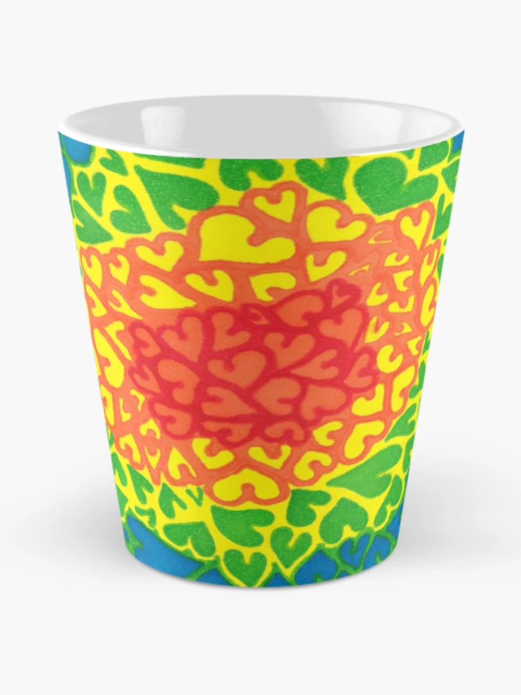 Thumbnail 2 of 4, Coffee Mug, Pulsating Pattern designed and sold by OneGayFeline.