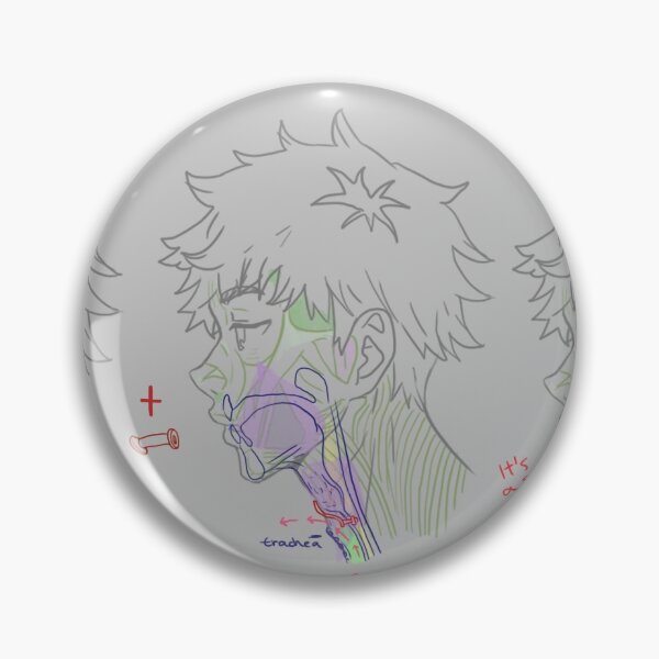 Item preview, HIDE voice prosthesis! PIN! designed and sold by angsty-angst.