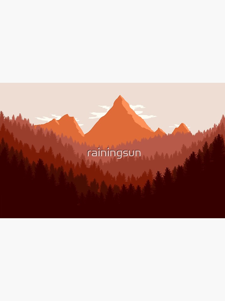Mountain Landscape by rainingsun