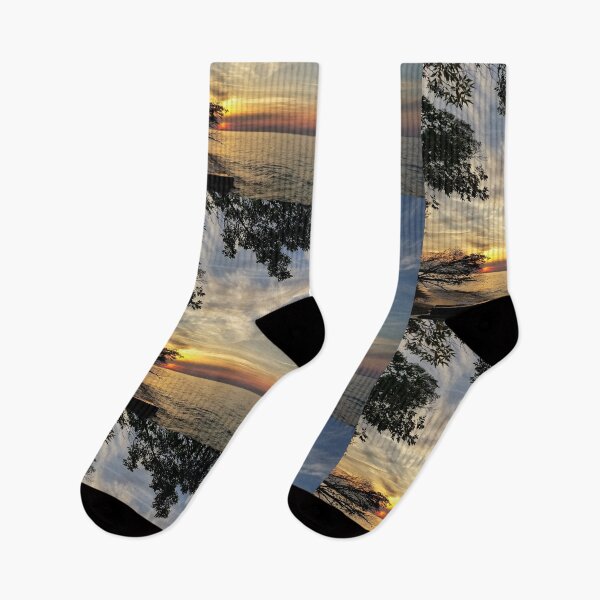 Item preview, Sunset and Clouds on Lake Superior designed and sold by J Rier Photography.
