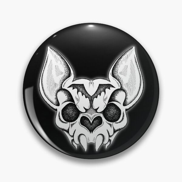 Item preview, Vampire Bat Skull designed and sold by suz-cat.